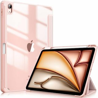 【色:ローズゴールド】Fintie iPad Air 11インチ ケース M3 (タブレット)