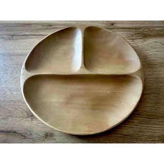 無印良品 アカシア丸皿