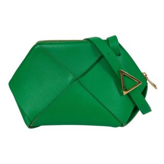 ボッテガヴェネタ(BOTTEGA VENETA)の　ボッテガ・ヴェネタ BOTTEGA VENETA ザ ポーチ クロスボディ ショルダーバッグ 666693 パラキート レザー レディース ショルダーバッグ(ショルダーバッグ)