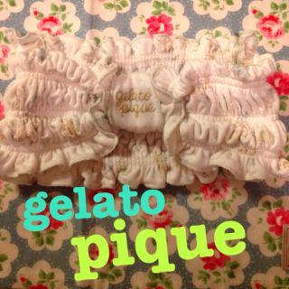 ジェラートピケ(gelato pique)のヘアバンド♡ピケ♡送料込み☆(ヘアバンド)