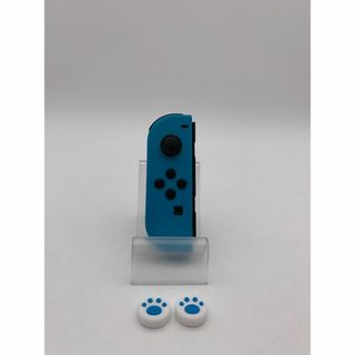 【動作品】 純正 ニンテンドー スイッチ ジョイコン L・左 ネオンブルー 0729-603