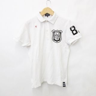 パーリーゲイツ ゴルフ スポーツウェア ポロシャツ 半袖 ホワイト 白 紺 5