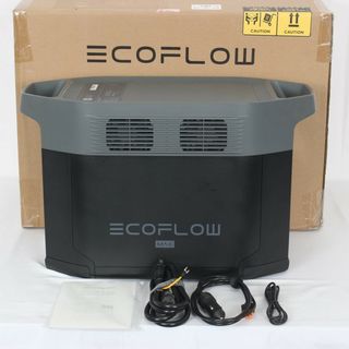 【美品】EcoFlow DELTA 2 Max EFD350 EFDELTA2MAX-JP ポータブル電源 2048Wh エコフロー デルタマックス 本体