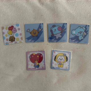 BTS BT21 ステッカー 詰め合わせ 6点(アイドルグッズ)