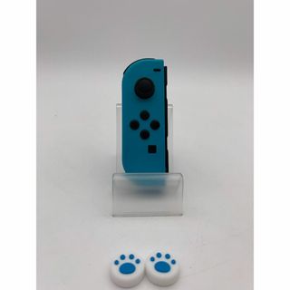 【動作品】 純正 ニンテンドー スイッチ ジョイコン L・左 ネオンブルー 0729-605