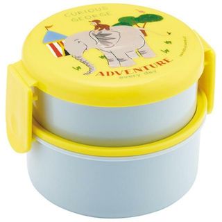 キャラクター 丸型ランチＢＯＸ２段 ONWR1AG(弁当用品)