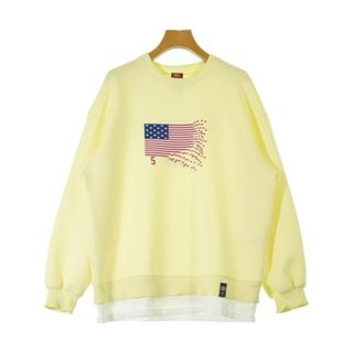 ダブルスタンダードクロージング(DOUBLE STANDARD CLOTHING)のDOUBLE STANDARD CLOTHING Tシャツ・カットソー M 黄 【古着】【中古】【送料無料】(カットソー(半袖/袖なし))