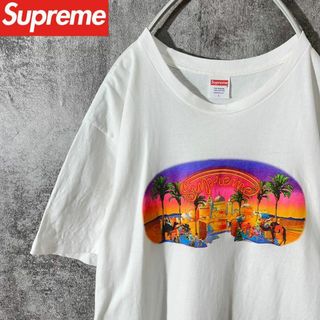 シュプリーム(Supreme)の[大人気]　シュプリーム　Tシャツ　ビックプリント◎　アーチロゴ　存在感◎　レア(Tシャツ/カットソー(七分/長袖))
