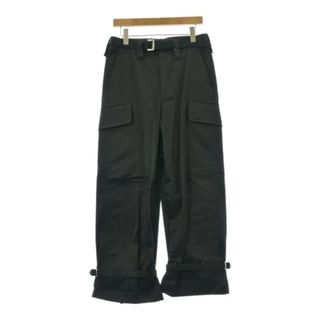 サカイ(sacai)のsacai サカイ チノパン S 黒 【古着】【中古】【送料無料】(チノパン)