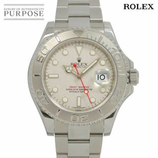 ロレックス(ROLEX)のロレックス ROLEX ヨットマスター ロレジウム 116622 G番 ルーレット メンズ 腕時計 デイト PT 自動巻き Yacht Master VLP 90257852 90288621(腕時計(アナログ))