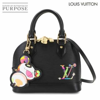 ルイヴィトン(LOUIS VUITTON)の未使用 展示品 ルイ ヴィトン LOUIS VUITTON LVxTM エピ アルマ BB 2way ハンド ショルダー バッグ ブラック M13670 RFID 村上隆 90287708(ハンドバッグ)