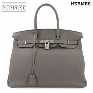 エルメス(HERMES)の新品同様 エルメス HERMES バーキン35 トゴ エタン ハンド バッグ C刻印 シルバー 金具 Birkin 90290236(ハンドバッグ)