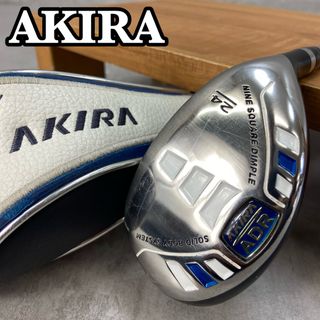 AKIRA　アキラ　ADR　メンズゴルフユーティリティー　カーボン　R　24°　右利き用　UT　ヘッドカバー　Tour　AD　ツアー　40インチ(クラブ)