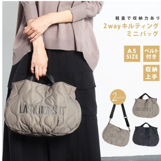 スコットクラブ(SCOT CLUB)の【nouer】2way キルティング バッグ ショルダー 収納 SCOTCLUB(ショルダーバッグ)