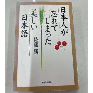 日本人が忘れてしまった美しい日本語　佐藤優