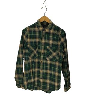 JUNKY MOOD(ジャンキームード) バックプリントチェック柄シャツ メンズ(その他)