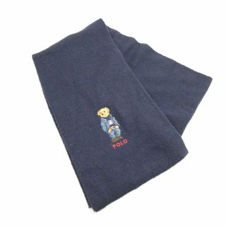 ポロラルフローレン(POLO RALPH LAUREN)のPolo Ralph Lauren ポロラルフローレン マフラー アクリル ナイロン ポロベア レディース AN1969 (マフラー/ショール)