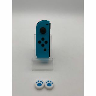 【動作品】 純正 ニンテンドー スイッチ ジョイコン L・左 ネオンブルー 0730-604