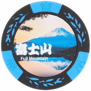 ホクシン交易 HTCゴルフ ゴルフマーカー カジノチップマーカー 直径約40mm