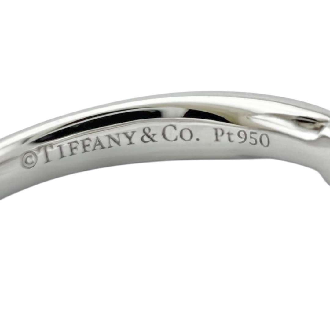 ティファニーハーモニーリング　ダイア　プラチナ　8号　中古 Tiffany & Co. - ティファニー ハーモニー リング 指輪 8号
