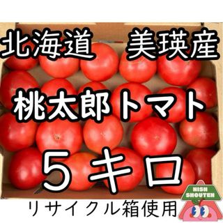 北海道美瑛産 フレッシュ&ジューシー！訳あり桃太郎トマト(野菜)