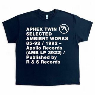Aphex Twin 『XLサイズ』 Tシャツ ブラック(Tシャツ/カットソー(半袖/袖なし))