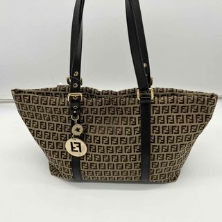 フェンディ(FENDI)のFENDI ズッキーノ トートバッグ ブラウン(トートバッグ)