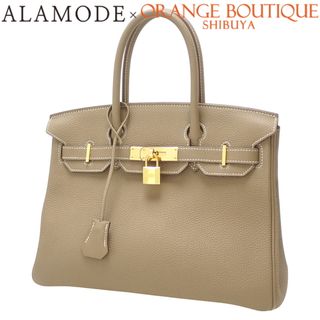 エルメス(HERMES)のHERMES(エルメス) バーキン30 エトープ/エトゥープ グレージュ トゴ ゴールド金具 C刻印 ハンドバッグ トートバッグ レディース 40802149693【中古】【アラモード】(ハンドバッグ)
