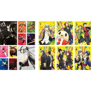 [388278]ペルソナ4(16枚セット)ペルソナ4 全10巻+ ザ・ゴールデン 全6巻【全巻セット アニメ 中古 DVD】ケース無:: レンタル落ち(アニメ)