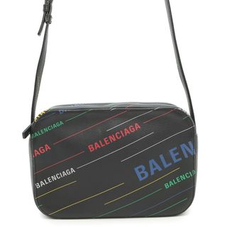 バレンシアガ(BALENCIAGA)のバレンシアガ ショルダーバッグ カメラバッグ レザー 552370 BALENCIAGA バッグ 黒(ショルダーバッグ)