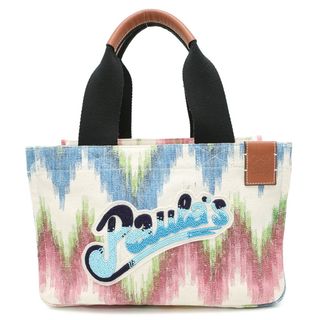 ロエベ(LOEWE)のロエベ トートバッグ パウラズイビザ ビーチ カバス キャンバス ビジュー LOEWE(トートバッグ)