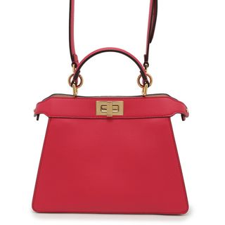 フェンディ(FENDI)のフェンディ ハンドバッグ ピーカブー アイシーユー スモール レザー 8BN327 FENDI 2wayショルダーバッグ(ハンドバッグ)