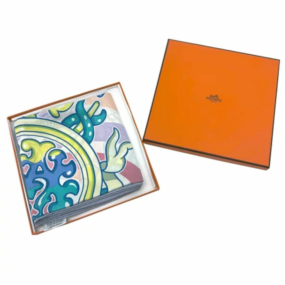 スカーフ【Hermes】カレ70 キャンディー・リブリス 2色 HERMES スカーフ カレ70 キャンディ リブリス - メルカリ