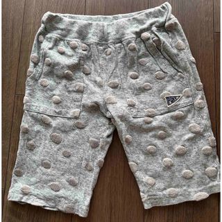 pony go round ドット　スエット短パン　125〜135