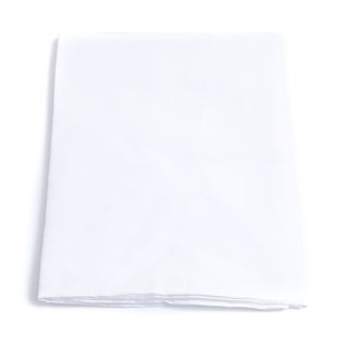 【特価セール】敷きシーツ フラットシーツ シングル ホワイト （150cm×25