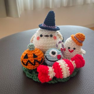 あみぐるみ ハロウィンパーティー シマエナガ