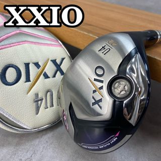 ゼクシオ(XXIO)のゼクシオ　8代目　レディースゴルフ4UT　カーボン　L　22°　右利き用　ユーティリティー　ヘッドカバー　39インチ　XXIO　8代目　MP800(クラブ)