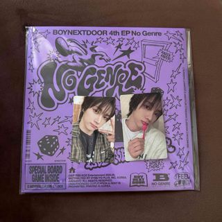 BOYNEXTDOOR ソンホ no genre 特典 weverse トレカ