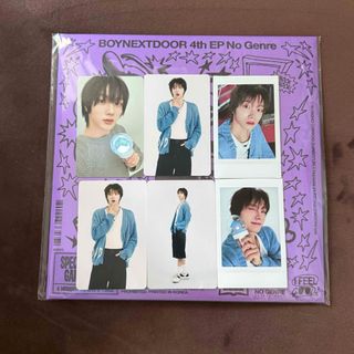 BOYNEXTDOOR ソンホ no genre 特典 アンコン トレカ チェキ