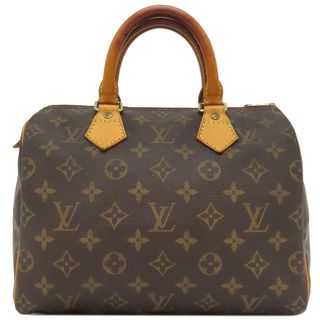 ルイヴィトン(LOUIS VUITTON)のルイヴィトン LOUIS VUITTON ハンドバッグ スピーディ 25 モノグラムキャンバス モノグラム ゴールド金具 茶 ボストン M41528 SP1020【中古】(ハンドバッグ)