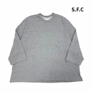 美品 S.F.C エスエフシー FOOTBALL L/S 9分袖 Tシャツ L(Tシャツ/カットソー(七分/長袖))