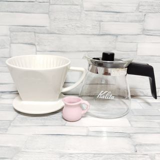 カリタ(Kalita)のカリタ　コーヒーサーバー＆ドリッパー　セット　おまけ(調理道具/製菓道具)