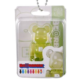 ベアブリック(BE@RBRICK)のベアブリック パッケージチャームコレクション ２ クリアエメラルドグリーン ①(その他)