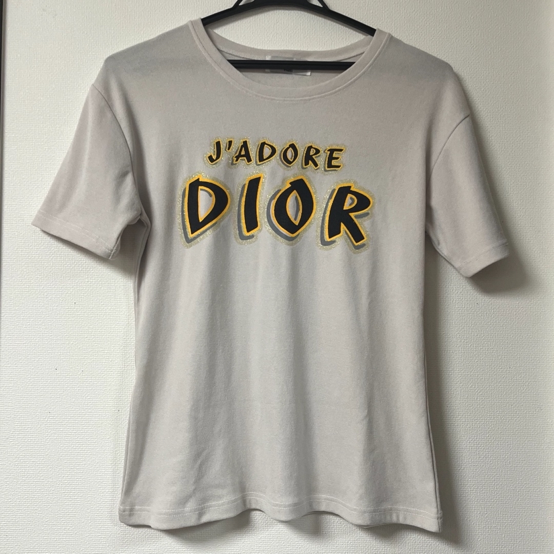 7月まで出品) 美品 クリスチャンディオール J'ADORE DIOR Tシャツ Christian Dior - Christian Dior J'ADORE DIOR Tシャツの通販