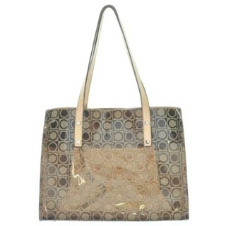 サルヴァトーレフェラガモ(Salvatore Ferragamo)のSalvatore Ferragamo トートバッグ  ベージュ 【古着】【中古】【送料無料】(トートバッグ)