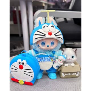 ラブブ labubu 　ぬいぐるみ服着せ替え服　6点セット　Labubu水筒(ぬいぐるみ)