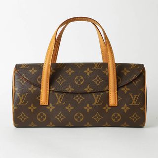 ルイヴィトン(LOUIS VUITTON)のルイヴィトン Louis Vuitton ハンドバッグ ソナチネ ブラウン ランク A(ハンドバッグ)