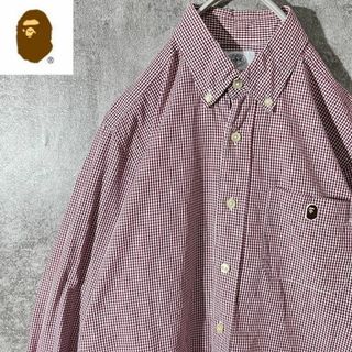 アベイシングエイプ(A BATHING APE)の[大人気]　アベイシングエイプ　シャツ　胸ポケット　ワンポイント　存在感◎　大猿(シャツ)