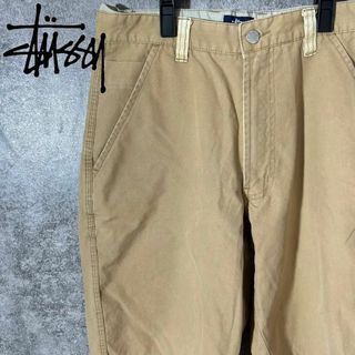 ステューシー(STUSSY)の[大人気] ステューシー　ハーフパンツ　レアカラー　存在感◎ ワンポイント◎(ショートパンツ)