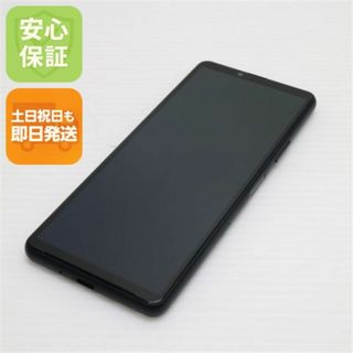 ソニー(SONY)の新品同様 SIMフリー Xperia 10 III Lite ブラック M222(スマートフォン本体)